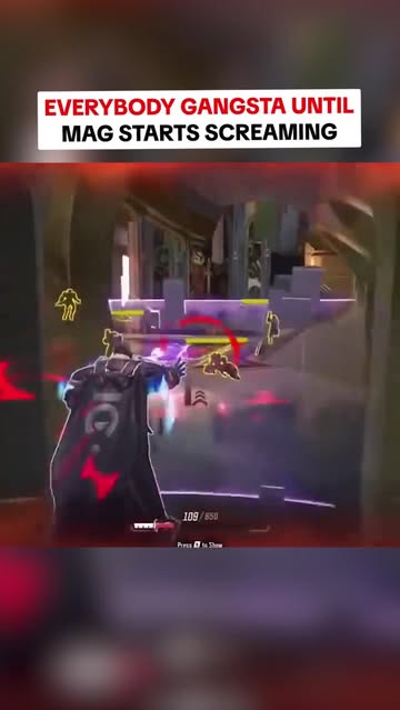 Everybody Gangsta until Mag starts screaming Via/Suspicious-Guard2837