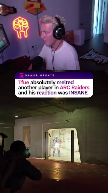 Tfue absolutely MELTED another player in ARC Raiders #tfue #arcraiders #gaming