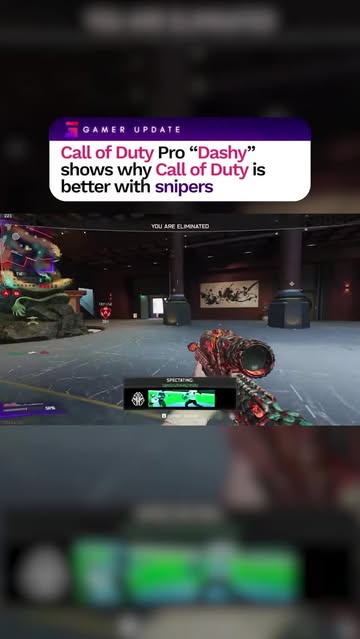 COD Pro Dashy shows why COD is better with snipers #COD #Dashy #OpTic