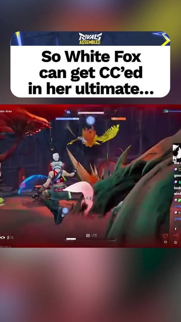 So White Fox can get CC’ed in her ultimate… Via/Affectionate-Crow442