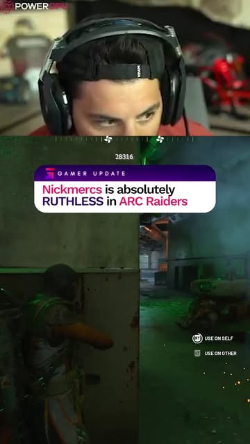 Nickmercs is absolutely RUTHLESS in ARC Raiders #nickmercs #arcraiders #gaming