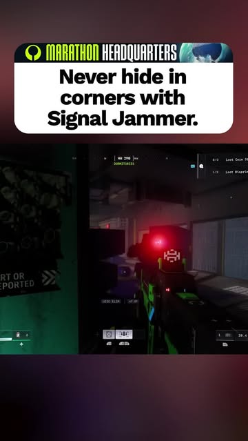 Here’s a tip! Never hide in corners with Signal Jammer. Via/Azza2609