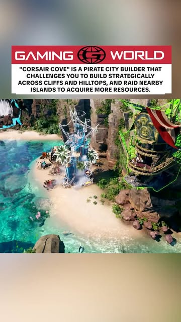 Corsair Cove is a fresh take on the pirate city-builder genre, blending classic strategy systems with a heavy focus on vertical construction and survival on a rugged island. You start with the wreckage of your ship and a small crew, slowly turning a barren cove into a thriving pirate haven while managing a growing population of rowdy buccaneers. (Steam Store)
What makes the game stand out is its emphasis on building across cliffs, hilltops, and uneven terrain, forcing you to think creatively with rope bridges, ziplines, and layered structures to keep your production chains running smoothly. You’ll manage over 50 types of goods, crafting everything from food and clothing to weapons and ship equipment to keep your crew satisfied. (Steam Store)
Beyond city building, Corsair Cove leans into the pirate fantasy with naval exploration and raiding. You’ll build ships, send crews to nearby islands for resources, and fight against pirate hunters and the Crown to expand your influence. (Steam Store)
With its mix of strategy, resource management, and swashbuckling adventure, Corsair Cove delivers a unique experience where every cliff, cannon, and crew member plays a role in keeping the Golden Age of Piracy alive.
#CorsairCove #LimbicEntertainment #HoodedHorse
#CityBuilder #StrategyGame #SimulationGame
#PirateGame #NavalCombat #BaseBuilding #PCgaming