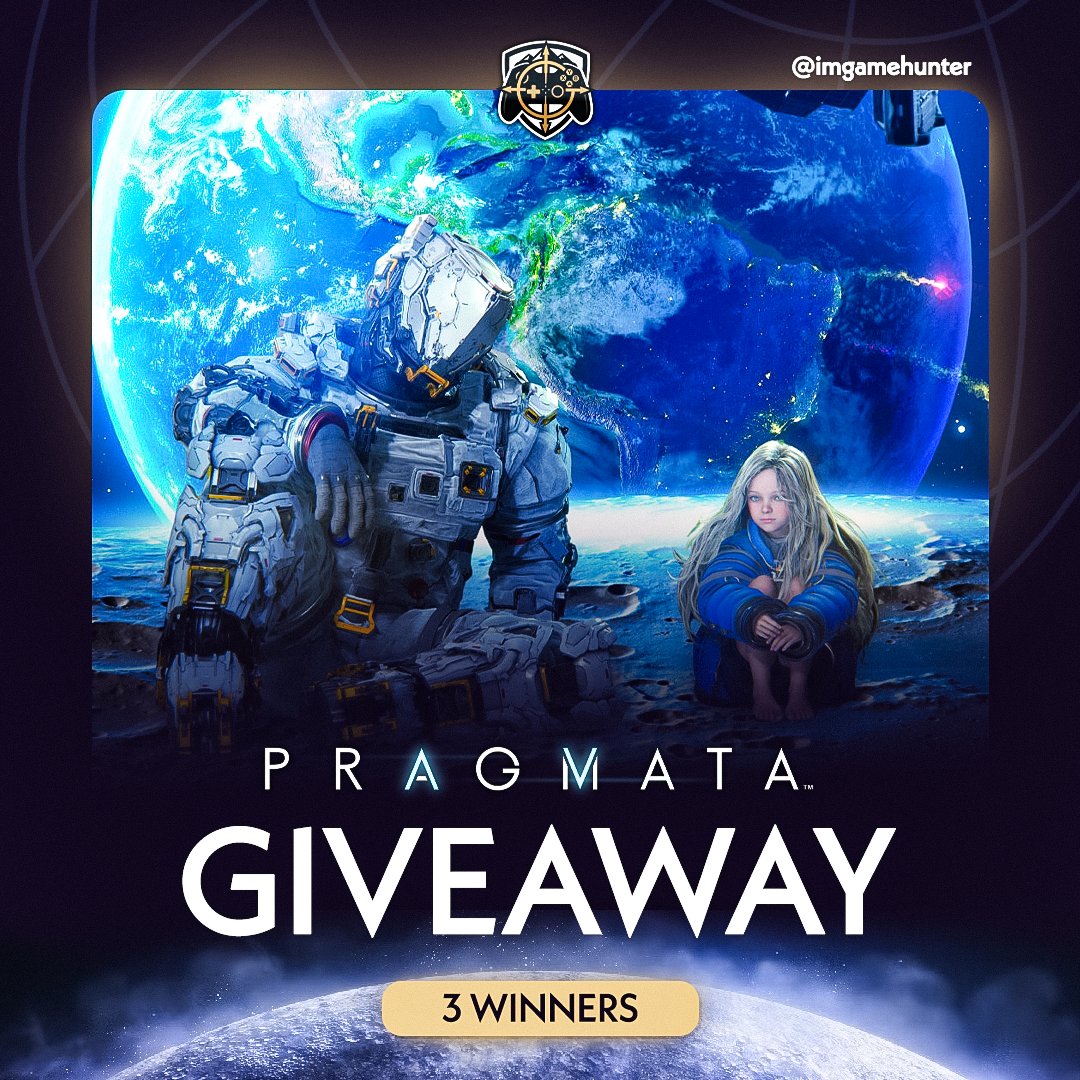 ‼️PRAGMATA GIVEAWAY I'm giving away 3 copies of Pragmata, to enter: 👍Like + Retweet🏃Follow @imgamehunter 💬Comment your platform📆Ends in 24 hours https://t.co/ZBGk6UqFJp
